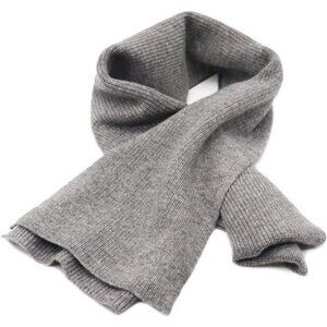 Cashmere Unisex Ultra Soft Ribbed Scarf 100% Pure Cashmere, 70"x 7"